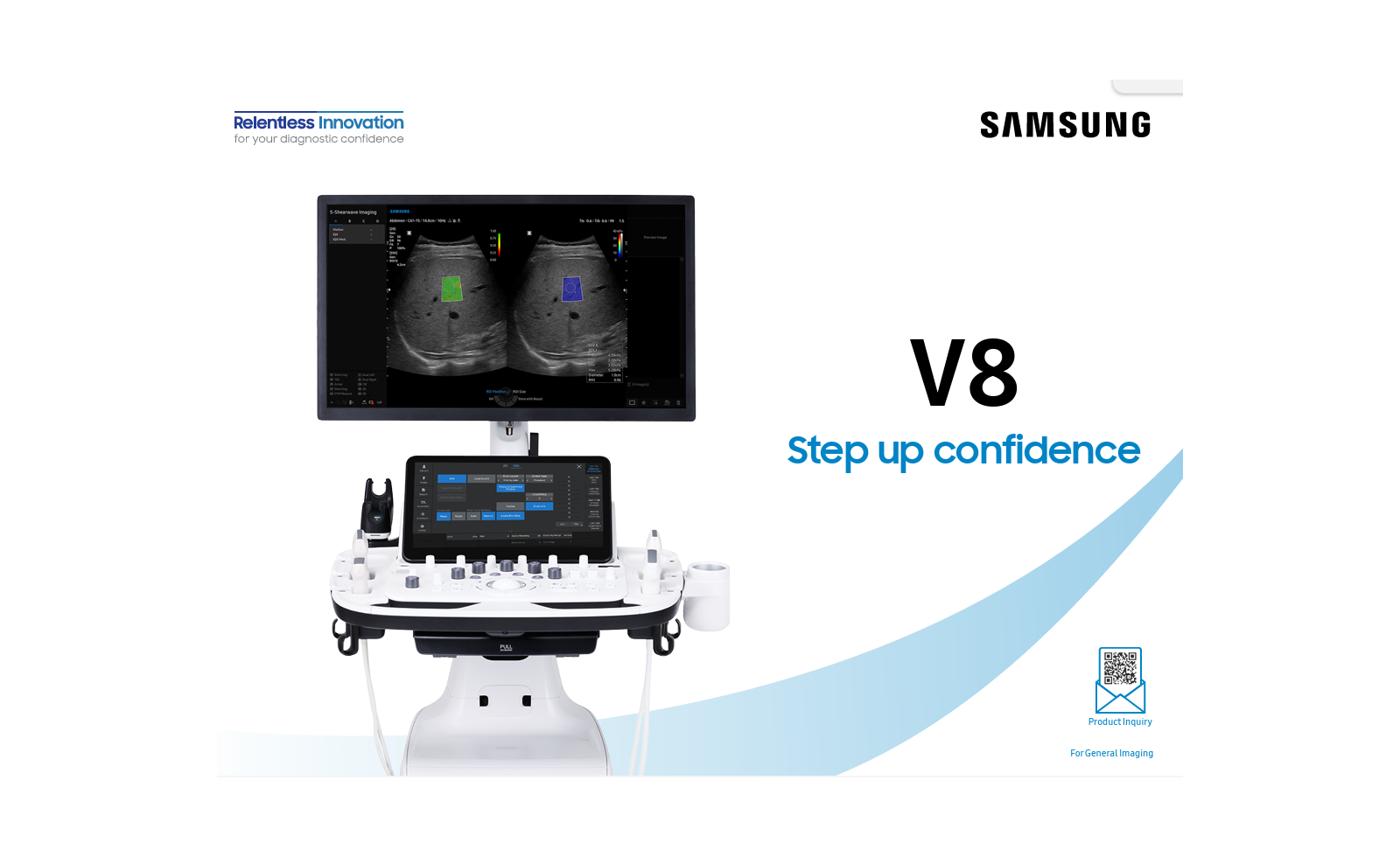 SAMSUNG V8 복부초음파 장비